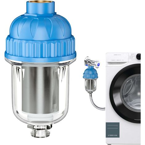 Water sediment filter, washing machine, water heater filter, can filter 40 μm impurities (1/2 inch interface) (1/5)