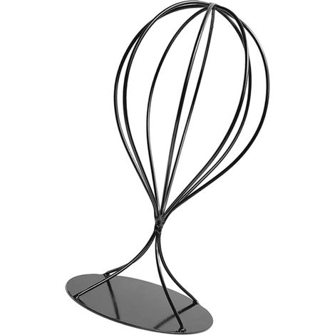 à chapeaux en métal noir doté d une base stable pour éviter (1/5)