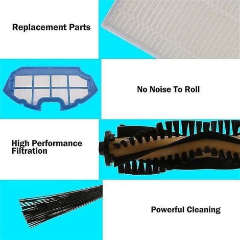 Pièces de rechange pour aspirateur robot Deebot N79 N79s Dn622 500 N79w N79se, kit d'accessoires