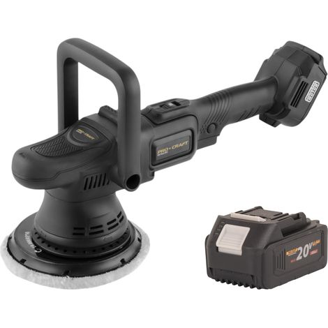 Procraft PM22bb polisseuse sans fil 20 volts 150 mm + 1x batterie 4,0 Ah - sans chargeur