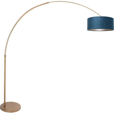 Steinhauer - lampada da terra - Sparkled Light - blu bronzo - (1/3)
