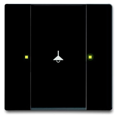 Poussoir 1 Touche Multifonctions Noir Mat 2CKA006115A0227 ABB 587216