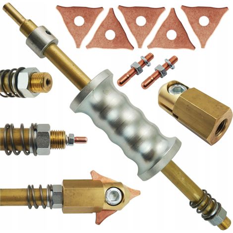 Satz M5 M14 Blechhammer mit Elektroden für Punktschweißgerät (1/5)