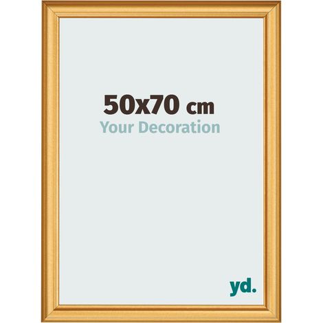 yd. - Cadre photo 50x70 - Or Mat - MDF - Lazio