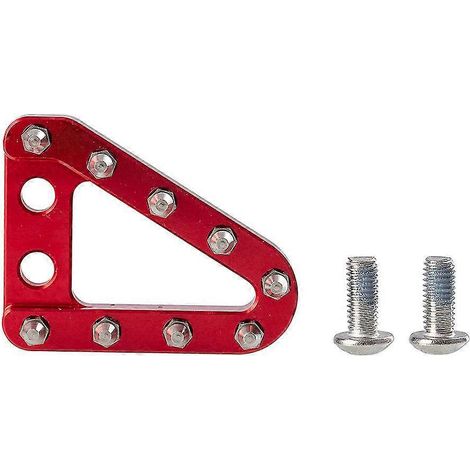 Embout de pédale de frein arrière CNC pour moto KTM SX, SXF, XC, XCF, XCW, XCFW, EXC et EXCF, compatible avec Husqvarna TC, TE, FC et FE 125-530 (2014) - Rouge (1/5)