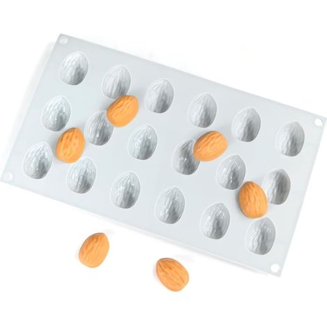 Silikon-Backformen zur Herstellung von Schokolade, Kuchen, Gelee, Nüssen (1/5)