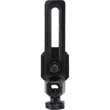 Support porte-outils en fonte pour tour à bois, pièce détachée DIY, fixation carrée 20 mm avec trou rond, accessoire d'établi (1/5)