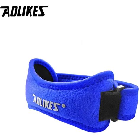 Genouillère, soulage les douleurs au genou, sangle de soutien rotulien, adaptée au basketball.