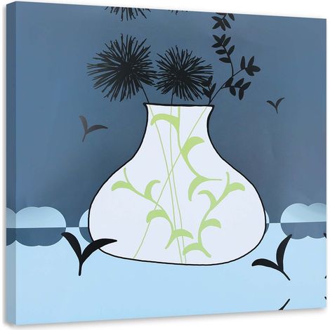 Tableau sur toile Nature morte Fleurs 30x30 (1/5)