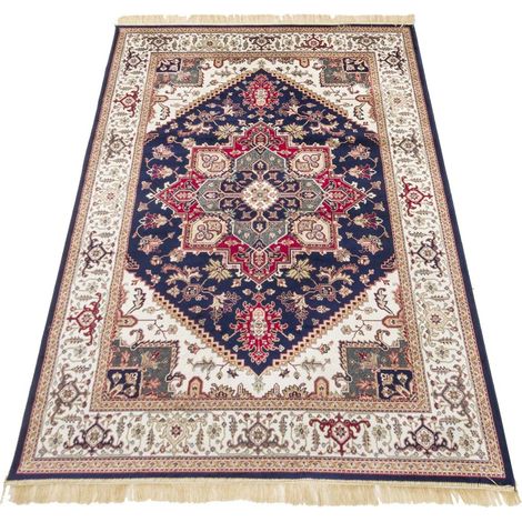 Tappeto stile persiano blu Rubine