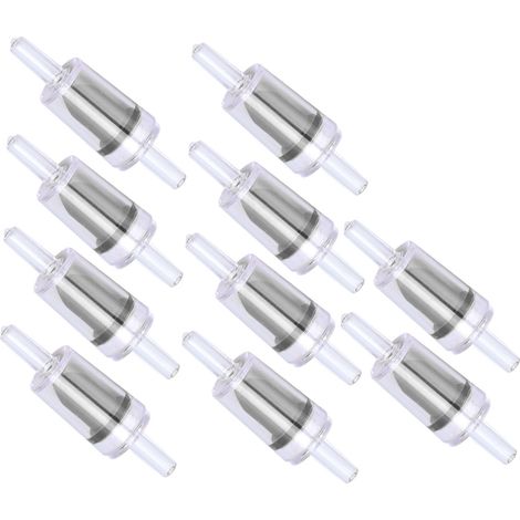 10 Pièces Valve Anti-Retour 4mm Noir pour Pompe à Air - Clapet Unidirectionnel Étanche Aquarium Bassin (1/5)
