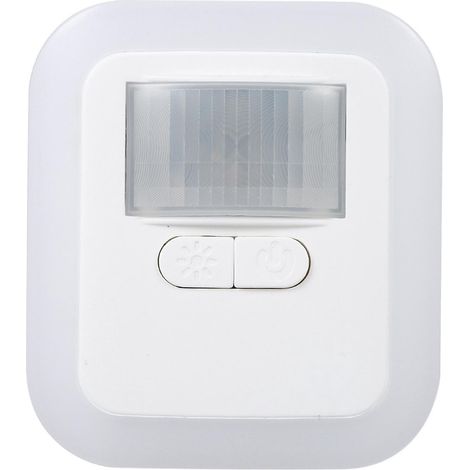 LED-Wandleuchte mit Bewegungsmelder, einstellbarer Helligkeit und Leuchtdauer (30/60/90/120 Sekunden)