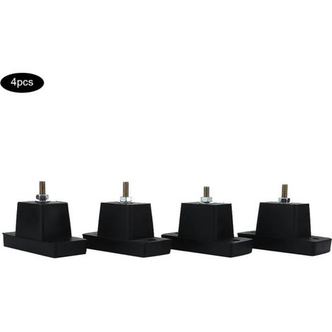 Tampon d'amortisseur, Climatisation 4pcs Pièces pour absorbeur d'unité de support extérieur- (1/2)