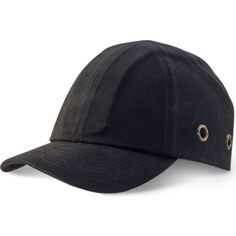 Visera-Casco deportiva de algodón, EN812 SAFETOP  Negro
