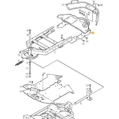 ORIGINAL STIGA-KRAFTSTOFFTANKHALTER – 1134-5944-01