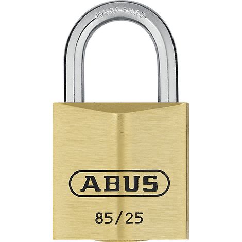 ABUS, Cadenas, 85/25 Lock Tag, lot de 6, laiton