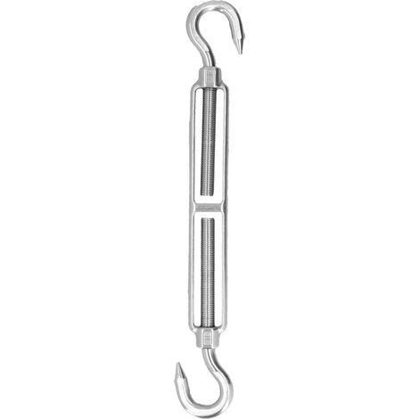 Tendeur de câble en acier inoxydable 304, M16, réglable, avec crochet et boulon, accessoires de gréement type CC (1/5)