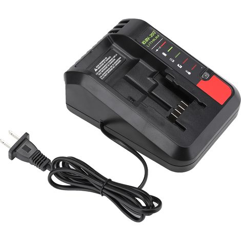 Chargeur de batterie lithium pour Black&Decker, PORTER, CABLE, Stanley, 100-240V, compatible US (1/5)