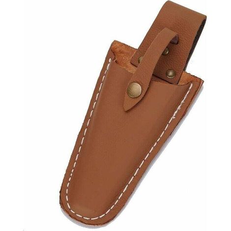 Étui en cuir pour ciseaux de jardinage, sécateur de jardin, ciseaux ou couteau de jardin, étui de ceinture avec seau