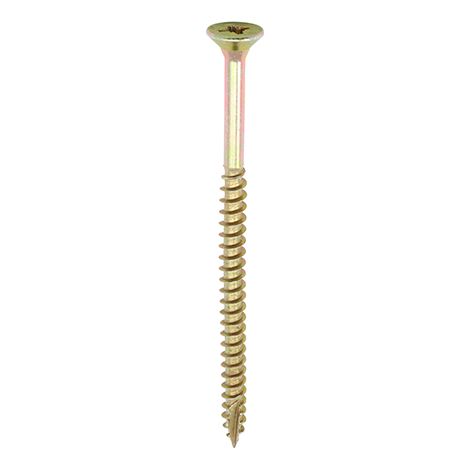 TIMCO Classic Multi-Purpose Countersunk Gold Woodscrews - 5.0 x 120
