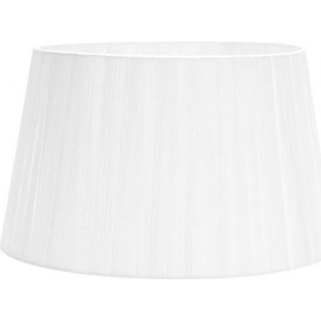 FABRILAMP 157514001 Pantalla Laura E27 Blanca 40dx30dx25h Conica Abierta (1/2)