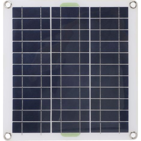 Kit panneau solaire 200 W avec contrôleur bleu et prise OBD pour une charge rapide et efficace, idéal pour le camping et les voyages en plein air. (1/5)