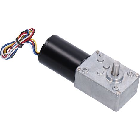 Moteur sans balais 5840‑3650 12V DC 235 tr/min, couple élevé, réducteur métal, faible bruit, sens horaire/antihoraire (1/5)