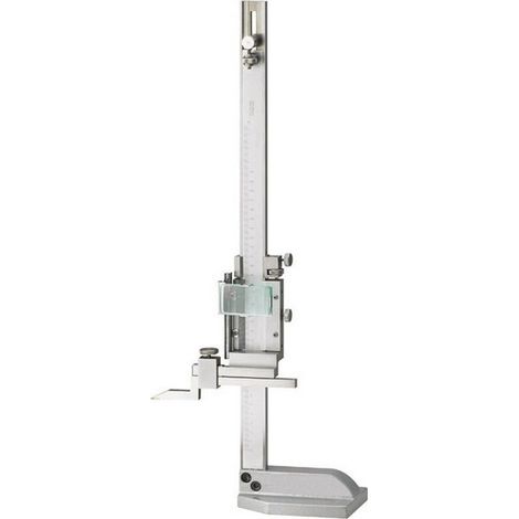 Misurazione Colonna E Trusquin Con La Lettura Lente E Messa A Punto, Campo Di Misura: 300 Mm, Vernier 1/50 (0,02) Mm, Le Dimensioni Del Piede 125 X 85 Mm (1/2)