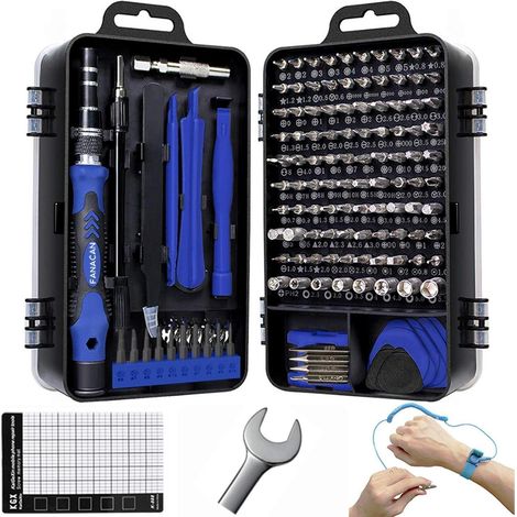Coffret d'outils de précision 140 en 1 pour réparations électroniques et informatiques (1/5)