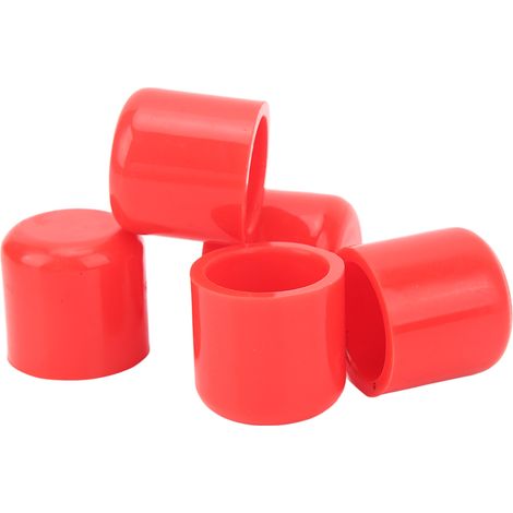 Bouchon silicone rouge 30mm x5, capuchon obturateur flexible résistant à l'usure pour durite d'admission, vide universel, bouchon d'étanchéité. (1/5)