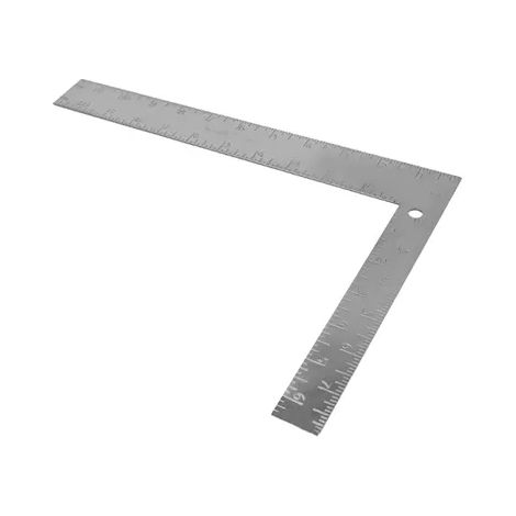 Squadra da carpentiere, metrica-SAE, 200 x 300 mm