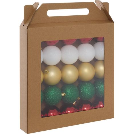 Confezione da 25 palline di natale jokli delice in plastica, diametro 60 mm - Feeric lights & christmas (1/5)