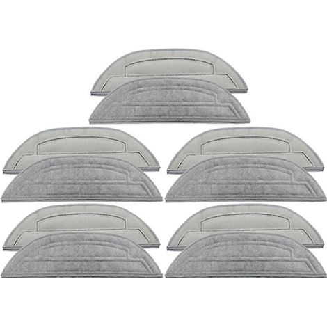 Lot de 10 chiffons de rechange pour balai Roborock S8 MaxV Ultra/G20S/S8 Pro (1/5)