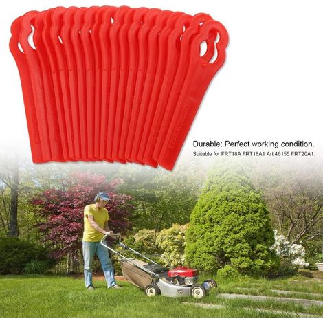 100 Lames Coupe Plastique – Pour Florabest Lidl Frta 20 A1