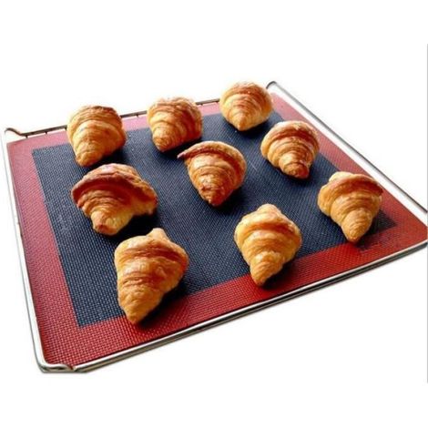 Résistance Thermique Perforée de Revêtements de Plaque de Cuisson de Tapis de Cuisson de Silicone[O2303] (1/4)