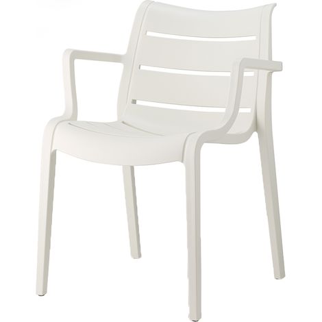 Sedia Poltrona In Tecnopolimero Sunset Lino Scab (1/4)