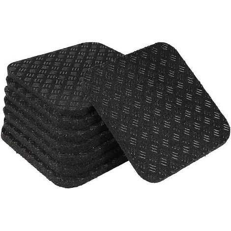 Lot de 8 tapis de course antidérapants en silicone pour tapis de marche, réduisant le bruit et offrant une excellente adhérence pour l'entraînement et la salle de sport. Accessoires inclus. (1/5)