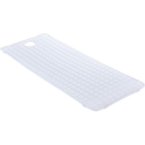 Couvre-lit SPA Massage Treatment Matelas Blanc 185x70cm (1/5)