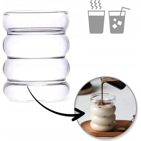 Verre ECARLA pour latte, café allongé et boissons pétillantes 320 ml SZK37POJ