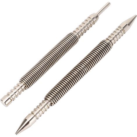 Doppelkopf-Nageltreiber und Scharnierstift-Austreiber-Set, Stahlfederlager für Holz, Metall und Kunststoff (1/5)