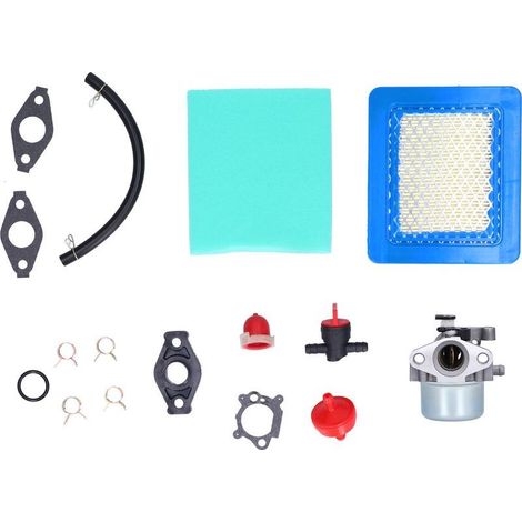 Valve de carburateur, filtre à Air, Kit de tuyau de carburant, accessoire de tondeuse à gazon pour 799866 790845 799871 (1/5)