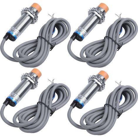 4 capteurs de proximité capacitifs LJC18A3-HZ/BY 1-10 mm, commutateurs PNP normalement ouverts, 6-36 V CC, 300 mA (1/5)