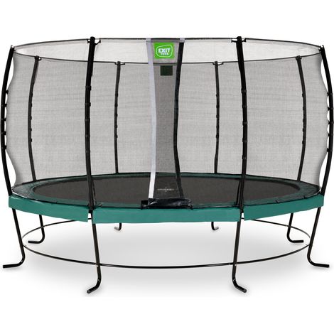EXIT Lotus Classic Trampolin ø427cm - grün