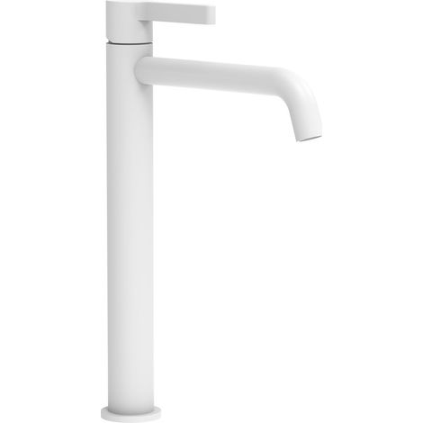 Mitigeur lavabo ICONIC, haut, blanc mat (1/2)