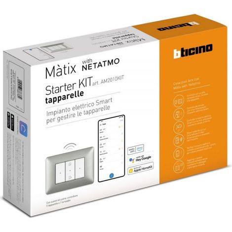 Bticino Starter Kit per gestire le tapparelle serie Màtix - AM2010KIT