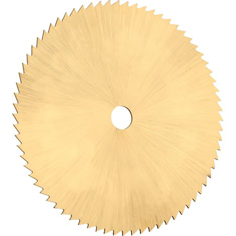 72-Zahn-HSS-Kreissägeblatt, kleine Trennscheibe für Metall, Holz und Kunststoff, 60 x 6 mm (1/5)