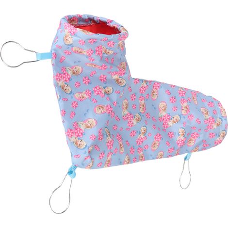 Tunnel d'angle pour hamster, grand espace pliable, doux et respirant, cachette pour cochon d'Inde, tunnel d'angle pour petits animaux de compagnie, Ice Princess (1/5)