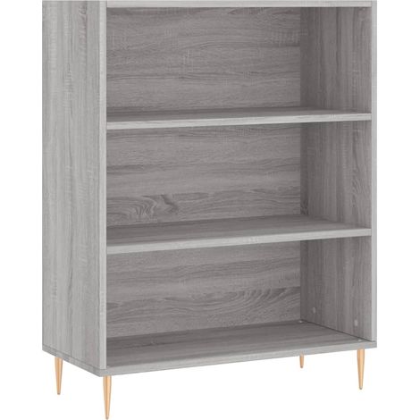 Maison Exclusive - Libreria Grigio Sonoma 69,5x32,5x90 cm in Legno Multistrato (1/5)