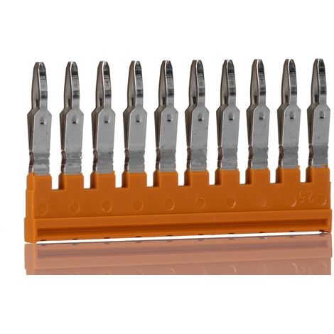 Barrette de jonction Weidmuller, série Z pour Blocs de jonction Klippon ( Prix pour 5 )