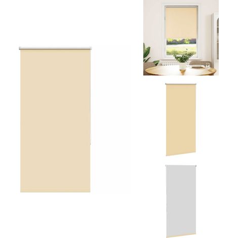 Verdunkelungsrollo Beige 75x150cm Stoffbreite 70,7 cm Polyester - Verdunkelungsrollo - Verdunkelungsrollos - Rollo - Verdunklungsrollo (1/5)